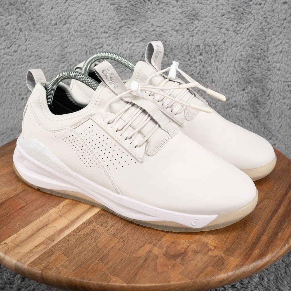Clove Shoes Mens Size 8.5 Womens 10 White Slip Resistant Nursing Work Sneakers